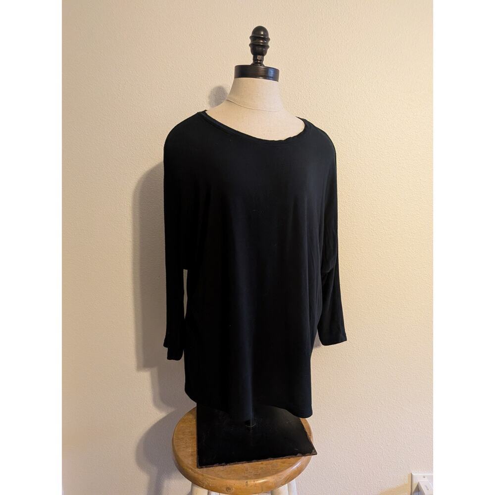 Banana Republic factory black viscose sweater‎ size S fall basics